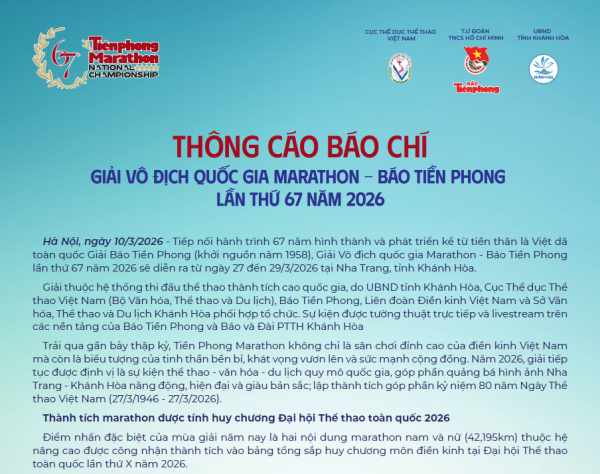 thông cáo báo chí TPM 2026